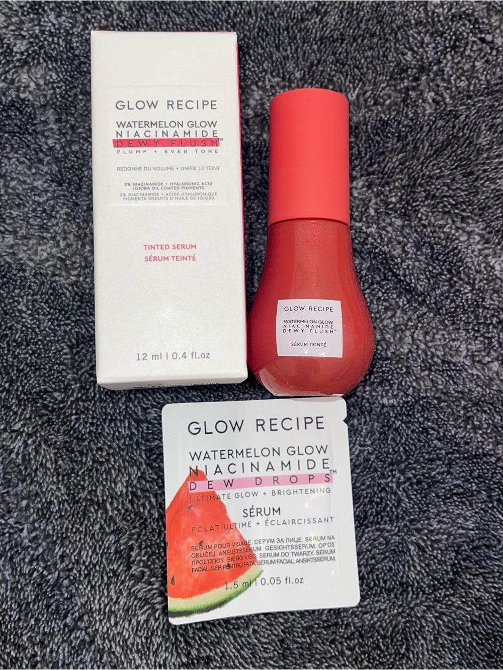 Glow Recipe Watermelon Glow Dewy Flush Serum Blush Cherry Flush